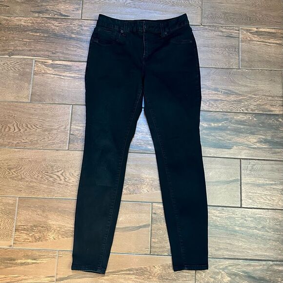 Maurices High Rise Black Jeggings - Medium - Picture 1 of 6